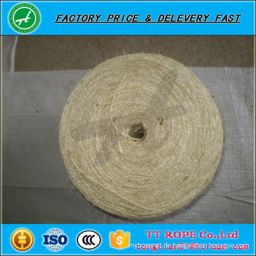 Hohe Qualität Farbe Sisal Seil Verpackung Seil 3ply